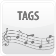 A white square with black border with music notes

Description automatically generated